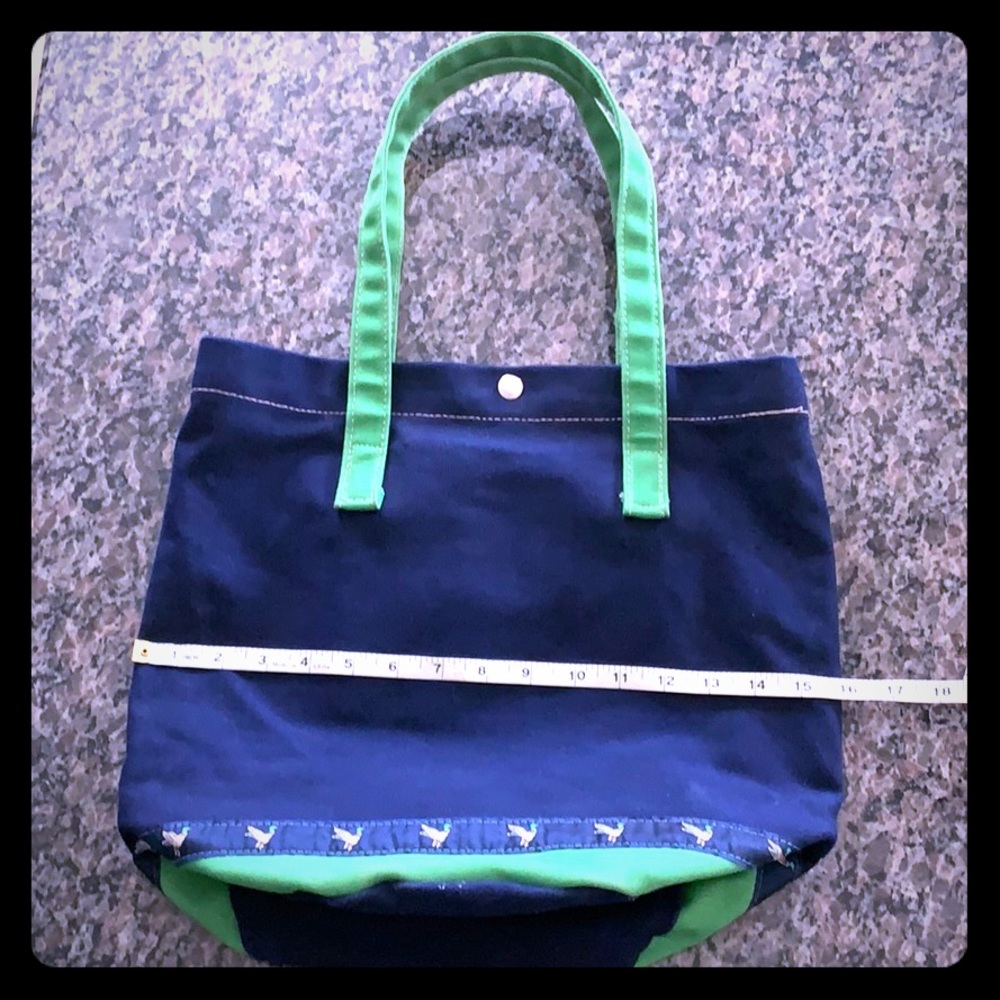 Shoulder tote bag made in the USA